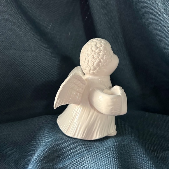 Whimsical Vintage Fitz and Floyd Singing Angel Candle Holder 1976 Made in Japan - Picture 4 of 8